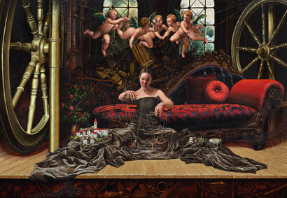 Machiavelliana - a Paint Artowrk by Anikó Boda